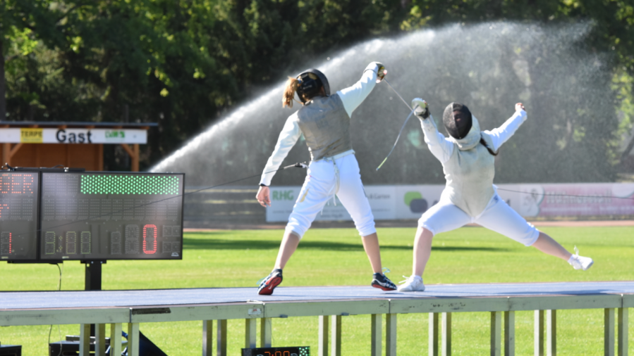 : Aktuelles zum Cottbuser Fechtsport :: Fechten, Sommer und Sonne beim Fechtsportclub Cottbus :